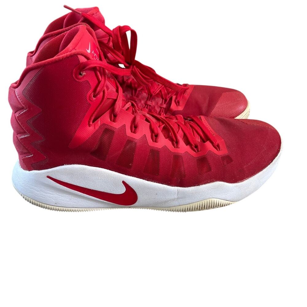 Nike Zoom Hyperdunk University Red Mens Size 12.5 Preowned Baskeball Shoes